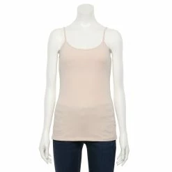 Women's Sonoma Goods For Life® Everyday Built-In Support Camisole 79 Women's Sonoma Goods For Life® Everyday Built-In Support Camisole -Sonoma Clothing Store 2433356 Blush