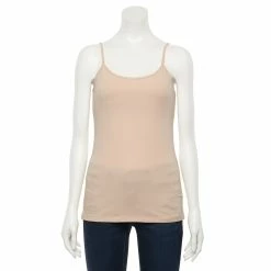 Women's Sonoma Goods For Life® Everyday Built-In Support Camisole 71 Women's Sonoma Goods For Life® Everyday Built-In Support Camisole -Sonoma Clothing Store 2433356 Blush Beige