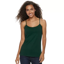 Women's Sonoma Goods For Life® Everyday Built-In Support Camisole 77 Women's Sonoma Goods For Life® Everyday Built-In Support Camisole -Sonoma Clothing Store 2433356 Brazilian Teal