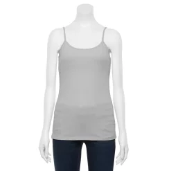Women's Sonoma Goods For Life® Everyday Built-In Support Camisole 89 Women's Sonoma Goods For Life® Everyday Built-In Support Camisole -Sonoma Clothing Store 2433356 Light Gray