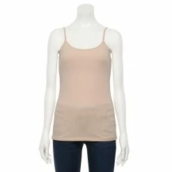 Women's Sonoma Goods For Life® Everyday Built-In Support Camisole 86 Women's Sonoma Goods For Life® Everyday Built-In Support Camisole -Sonoma Clothing Store 2433356 Light Sand