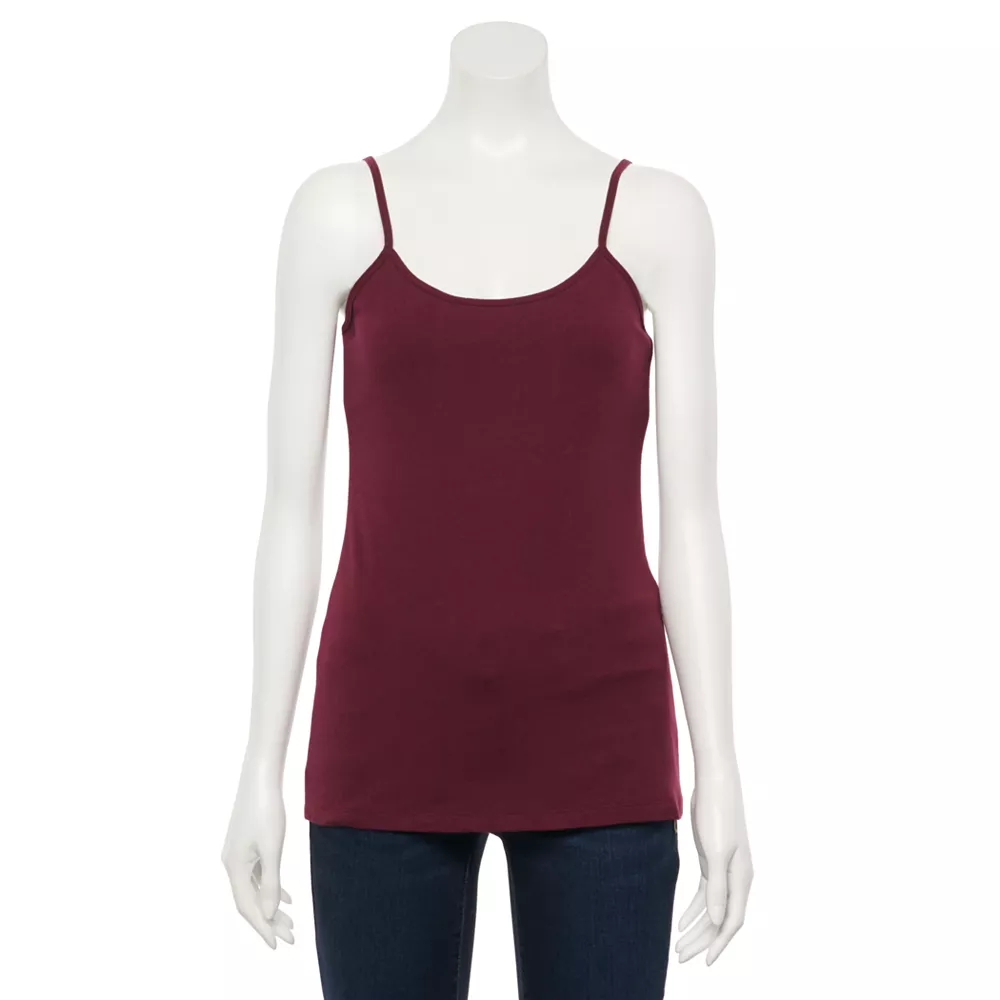Women's Sonoma Goods For Life® Everyday Built-In Support Camisole 3 Women's Sonoma Goods For Life® Everyday Built-In Support Camisole