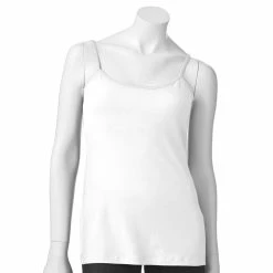 Women's Sonoma Goods For Life® Everyday Built-In Support Camisole 60 Women's Sonoma Goods For Life® Everyday Built-In Support Camisole -Sonoma Clothing Store 2433356 New White