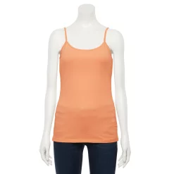 Women's Sonoma Goods For Life® Everyday Built-In Support Camisole 58 Women's Sonoma Goods For Life® Everyday Built-In Support Camisole -Sonoma Clothing Store 2433356 Orange Caramel