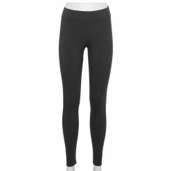 Women's Sonoma Goods For Life® Midrise Leggings 30 Women's Sonoma Goods For Life® Midrise Leggings -Sonoma Clothing Store 2946661 Charcoal Heather