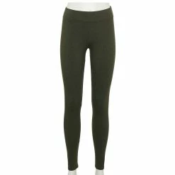 Women's Sonoma Goods For Life® Midrise Leggings 31 Women's Sonoma Goods For Life® Midrise Leggings -Sonoma Clothing Store 2946661 Olive