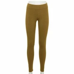 Women's Sonoma Goods For Life® Midrise Leggings 47 Women's Sonoma Goods For Life® Midrise Leggings -Sonoma Clothing Store 2946661 Olive Green