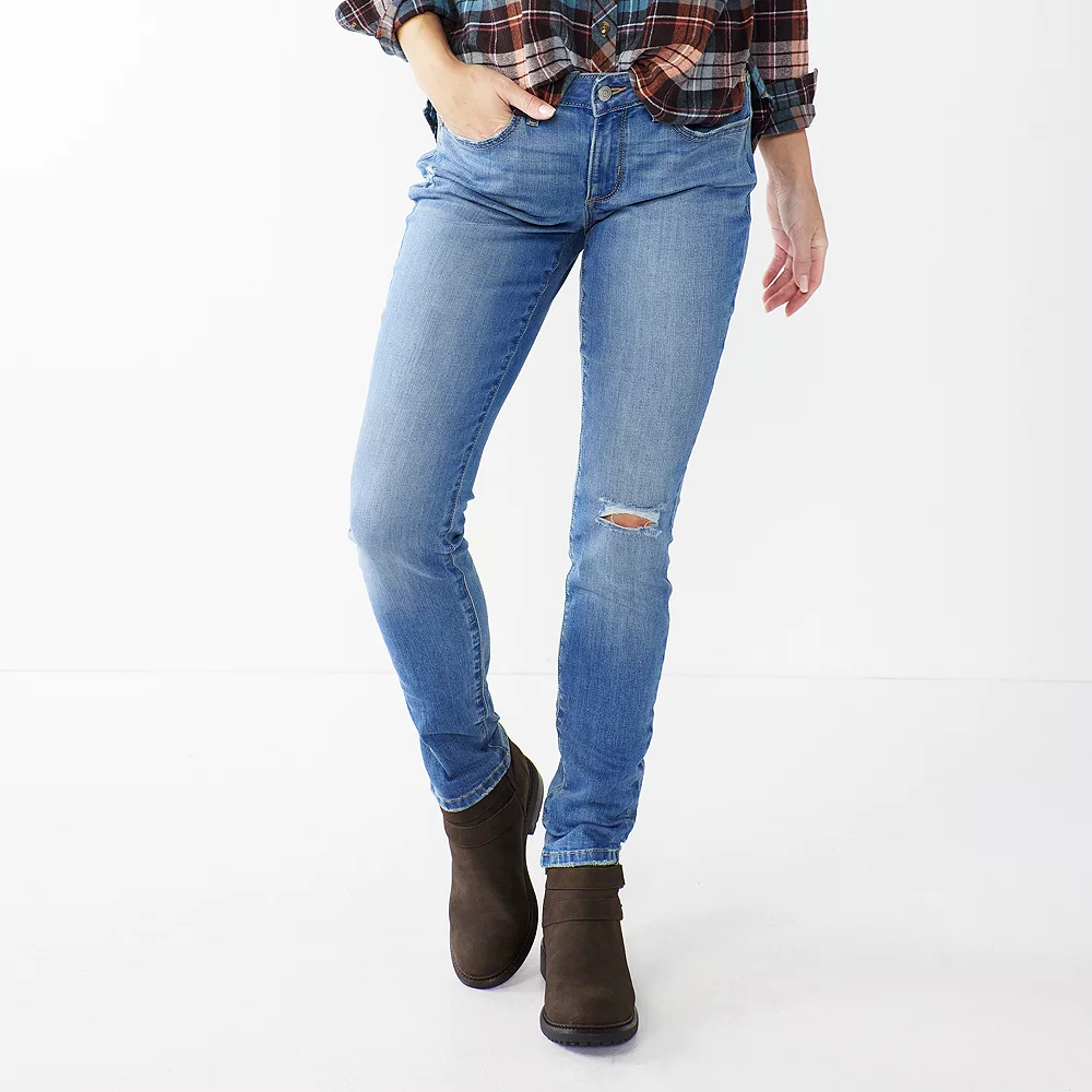 Women's Sonoma Goods For Life® Supersoft Stretch Midrise Skinny Jeans 3 Women's Sonoma Goods For Life® Supersoft Stretch Midrise Skinny Jeans