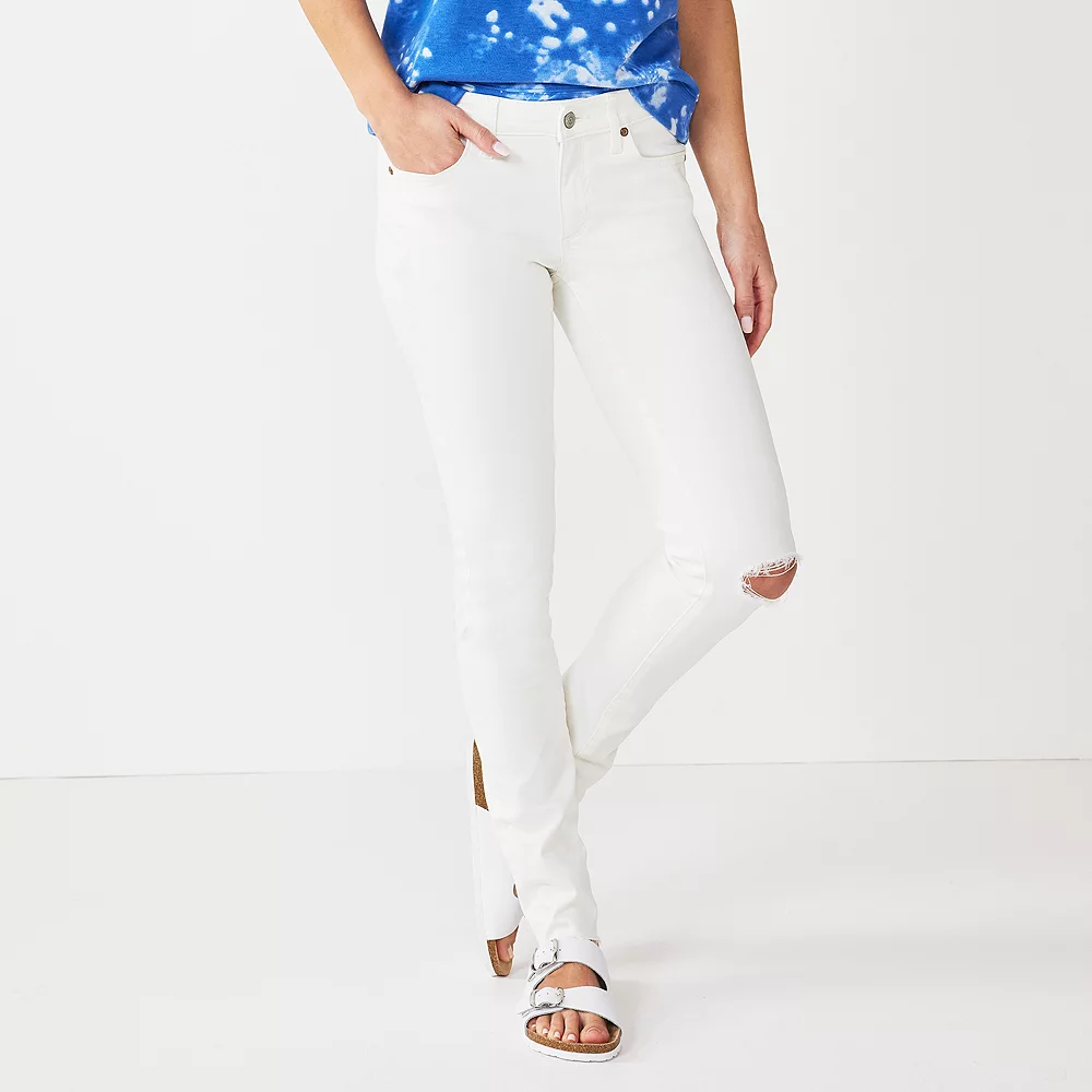 Women's Sonoma Goods For Life® Supersoft Stretch Midrise Skinny Jeans 27 Women's Sonoma Goods For Life® Supersoft Stretch Midrise Skinny Jeans - Image 25