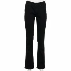 Women's Sonoma Goods For Life® Midrise Bootcut Jeans 28 Women's Sonoma Goods For Life® Midrise Bootcut Jeans -Sonoma Clothing Store 2955090 Authentic Black