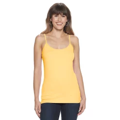 Women's Sonoma Goods For Life® Everyday Camisole -Sonoma Clothing Store 3223700 Cider Yellow