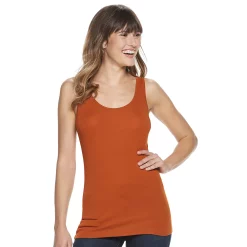 Women's Sonoma Goods For Life® Layering Tank -Sonoma Clothing Store 3381138 Brick Pot