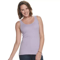 Women's Sonoma Goods For Life® Layering Tank -Sonoma Clothing Store 3381138 French Lilac