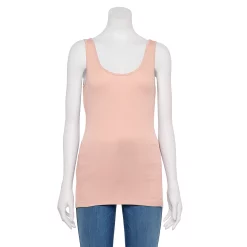 Women's Sonoma Goods For Life® Layering Tank -Sonoma Clothing Store 3381138 Light Pink