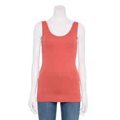 Women's Sonoma Goods For Life® Layering Tank -Sonoma Clothing Store 3381138 Mauve