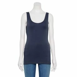 Women's Sonoma Goods For Life® Layering Tank -Sonoma Clothing Store 3381138 Navy