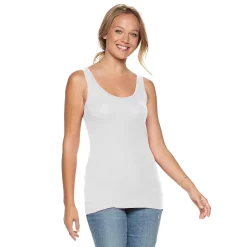 Women's Sonoma Goods For Life® Layering Tank -Sonoma Clothing Store 3381138 New White