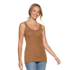Women's Sonoma Goods For Life® Layering Tank -Sonoma Clothing Store 3381138 Sandy Tan