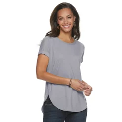 Women's Sonoma Goods For Life® Supersoft Dolman Tunic -Sonoma Clothing Store 3509904 Gray Purple