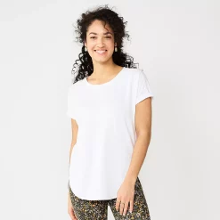 Women's Sonoma Goods For Life® Supersoft Dolman Tunic -Sonoma Clothing Store 3509904 New White