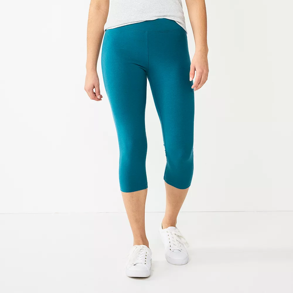 Women's Sonoma Goods For Life® Wide-Waist Capri Leggings 25 Women's Sonoma Goods For Life® Wide-Waist Capri Leggings - Image 23