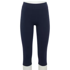 Women's Sonoma Goods For Life® Wide-Waist Capri Leggings 43 Women's Sonoma Goods For Life® Wide-Waist Capri Leggings -Sonoma Clothing Store 3584124 Navy