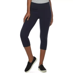 Women's Sonoma Goods For Life® Wide-Waist Capri Leggings 46 Women's Sonoma Goods For Life® Wide-Waist Capri Leggings -Sonoma Clothing Store 3584124 Sea Power