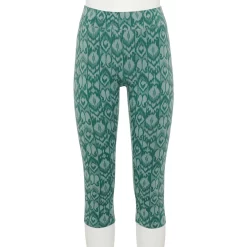 Women's Sonoma Goods For Life® Wide-Waist Capri Leggings 65 Women's Sonoma Goods For Life® Wide-Waist Capri Leggings -Sonoma Clothing Store 3584124 Teal Ikat