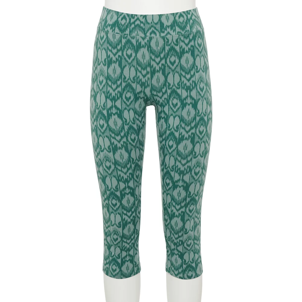 Women's Sonoma Goods For Life® Wide-Waist Capri Leggings 33 Women's Sonoma Goods For Life® Wide-Waist Capri Leggings - Image 31