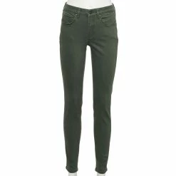 Women's Sonoma Goods For Life® Curvy High-Waisted Skinny Jeans -Sonoma Clothing Store 4342530 Dark Gray