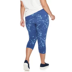 Plus Size Sonoma Goods For Life® Knit Capri Leggings -Sonoma Clothing Store 4878367 ALT