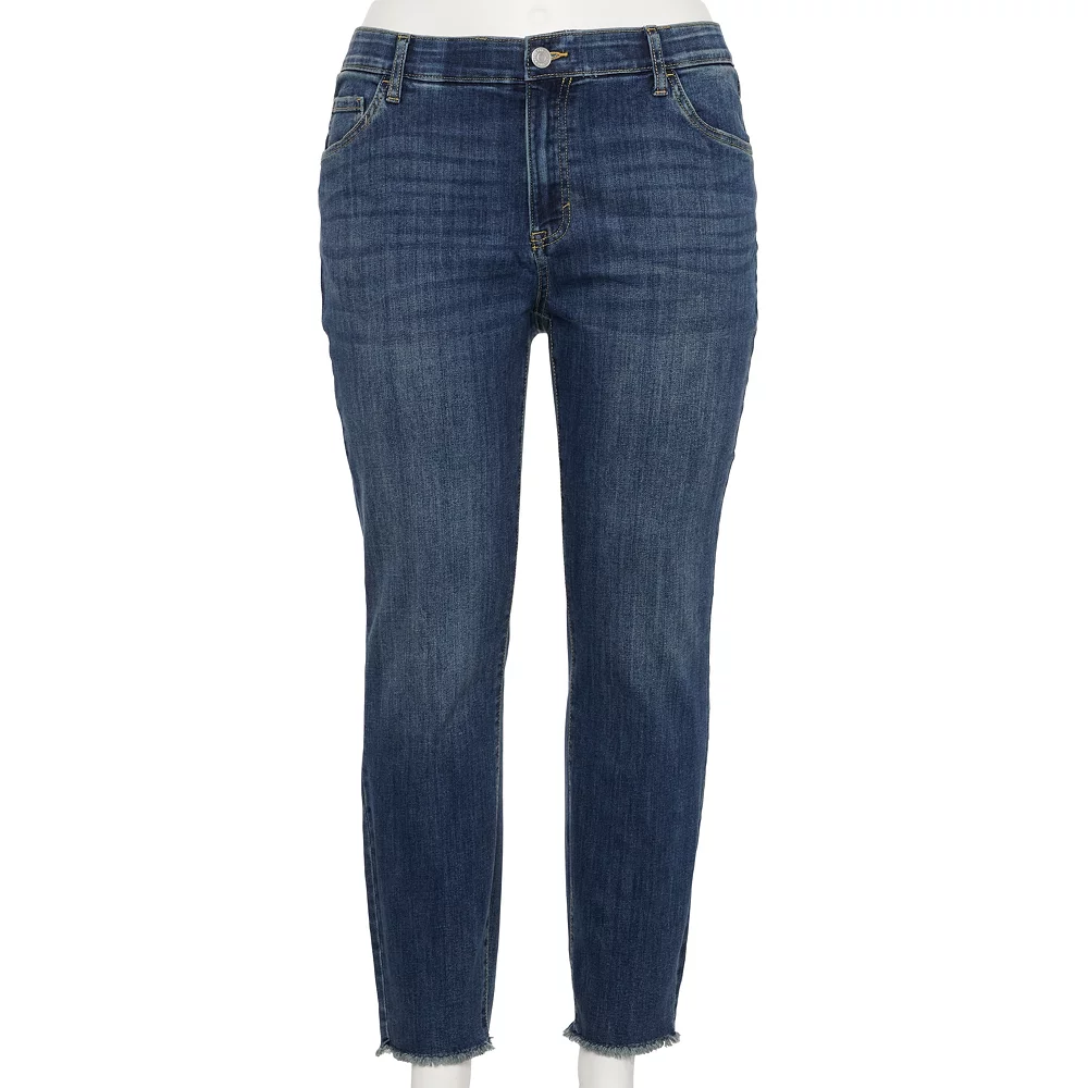 Plus Size Sonoma Goods For Life® Premium Mid-Rise Skinny Jeans 7 Plus Size Sonoma Goods For Life® Premium Mid-Rise Skinny Jeans - Image 5