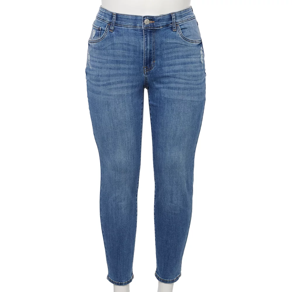 Plus Size Sonoma Goods For Life® Premium Mid-Rise Skinny Jeans 6 Plus Size Sonoma Goods For Life® Premium Mid-Rise Skinny Jeans - Image 4