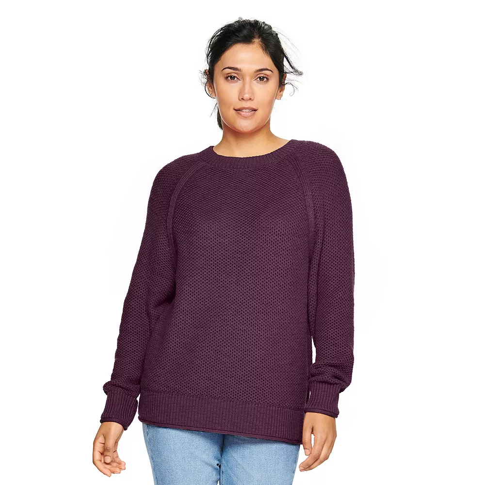 Women's Sonoma Goods For Life® All Over Stitch Crewneck Sweater 13 Women's Sonoma Goods For Life® All Over Stitch Crewneck Sweater - Image 11