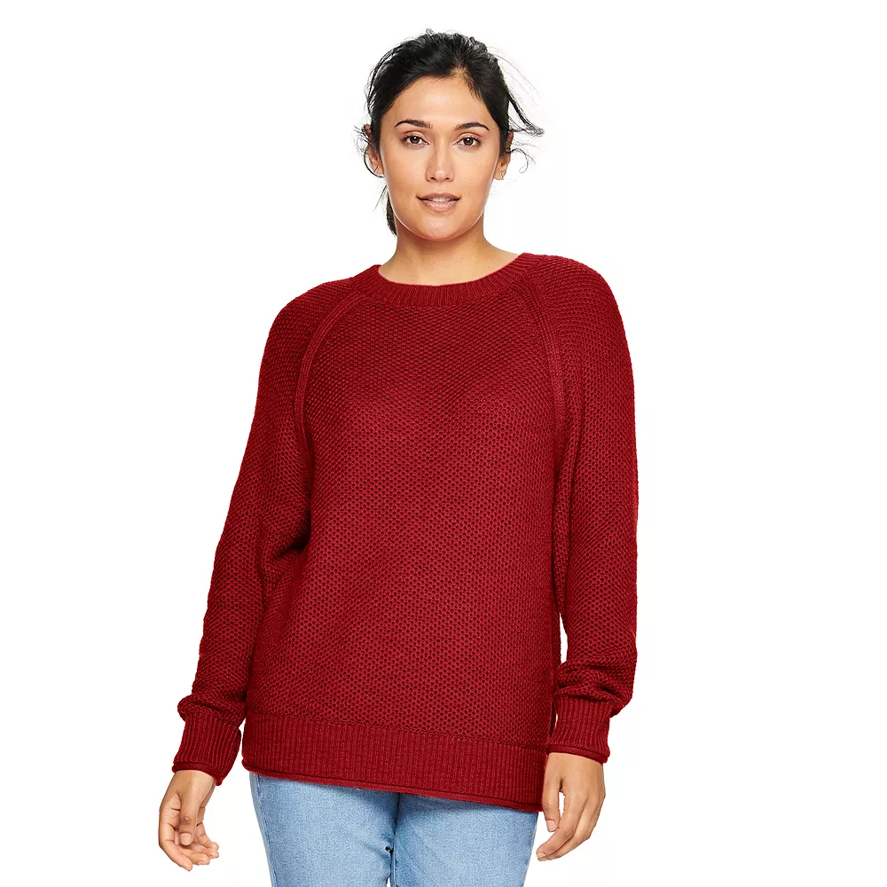 Women's Sonoma Goods For Life® All Over Stitch Crewneck Sweater 16 Women's Sonoma Goods For Life® All Over Stitch Crewneck Sweater - Image 14