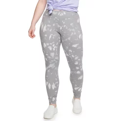 Plus Size Sonoma Goods For Life® Midrise Leggings -Sonoma Clothing Store 4966829 Light Gray Dye
