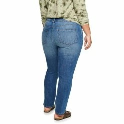 Plus Size Sonoma Goods For Life® Premium Mid-Rise Curvy Straight-Leg Jeans 17 Plus Size Sonoma Goods For Life® Premium Mid-Rise Curvy Straight-Leg Jeans -Sonoma Clothing Store 4989903 ALT