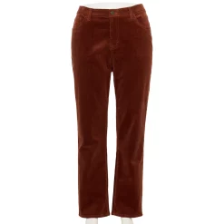 Plus Size Sonoma Goods For Life® Premium Mid-Rise Curvy Straight-Leg Jeans 14 Plus Size Sonoma Goods For Life® Premium Mid-Rise Curvy Straight-Leg Jeans -Sonoma Clothing Store 4989903 Rustic Orange