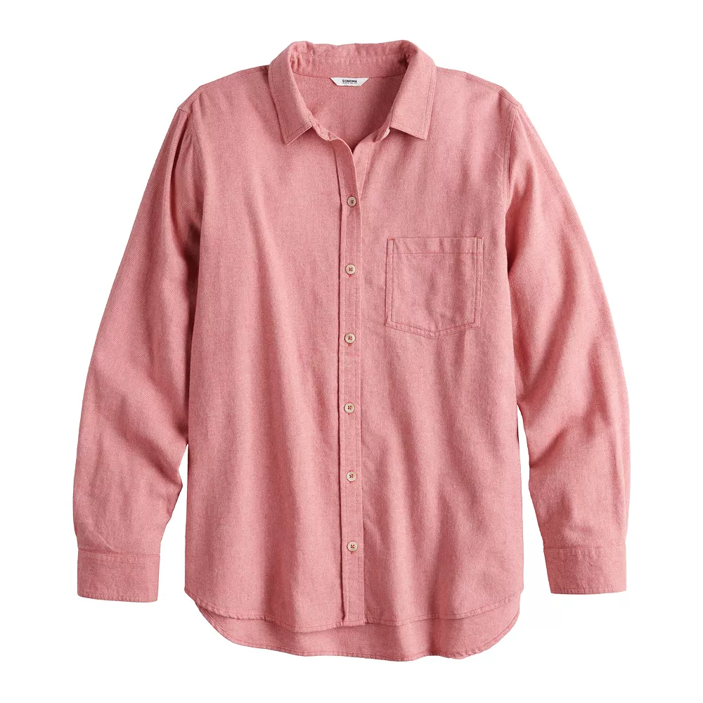 Women's Sonoma Goods For Life® Essential Everyday Button-Down Shirt 21 Women's Sonoma Goods For Life® Essential Everyday Button-Down Shirt - Image 19