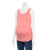 Maternity Sonoma Goods For Life® Essential Tank -Sonoma Clothing Store 5010254 Coral