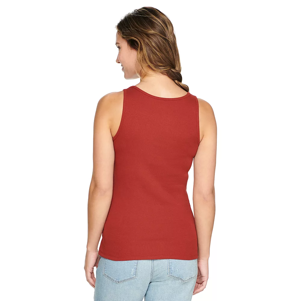Women's Sonoma Goods For Life® Everyday Ribbed Tank 26 Women's Sonoma Goods For Life® Everyday Ribbed Tank - Image 24