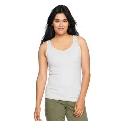 Women's Sonoma Goods For Life® Everyday Ribbed Tank 31 Women's Sonoma Goods For Life® Everyday Ribbed Tank -Sonoma Clothing Store 5046234 Heather Gray