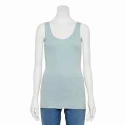Women's Sonoma Goods For Life® Layering Tank -Sonoma Clothing Store 5226500 Falls Spray