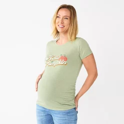 Maternity Sonoma Goods For Life® Fitted Crewneck Graphic Tee 72 Maternity Sonoma Goods For Life® Fitted Crewneck Graphic Tee -Sonoma Clothing Store 5237042 Hello Pumpkin