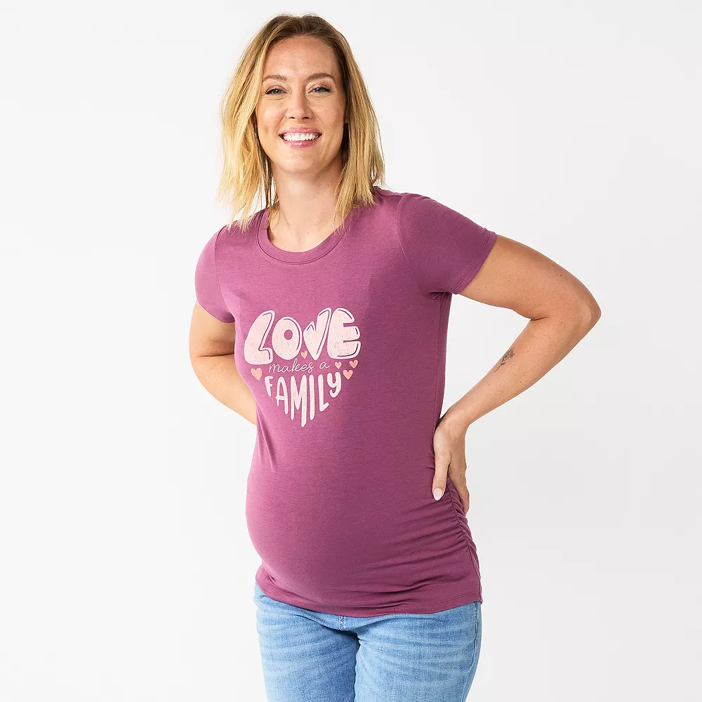 Maternity Sonoma Goods For Life® Fitted Crewneck Graphic Tee 25 Maternity Sonoma Goods For Life® Fitted Crewneck Graphic Tee - Image 23
