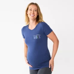 Maternity Sonoma Goods For Life® Fitted Crewneck Graphic Tee 75 Maternity Sonoma Goods For Life® Fitted Crewneck Graphic Tee -Sonoma Clothing Store 5237042 Mom Vibes