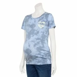 Maternity Sonoma Goods For Life® Fitted Crewneck Graphic Tee 54 Maternity Sonoma Goods For Life® Fitted Crewneck Graphic Tee -Sonoma Clothing Store 5237042 Tie Dye Mama Life