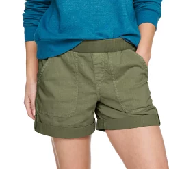 Women's Sonoma Goods For Life® Easy Pull-On 5" Utility Shorts -Sonoma Clothing Store 5243307 Sydney Olive