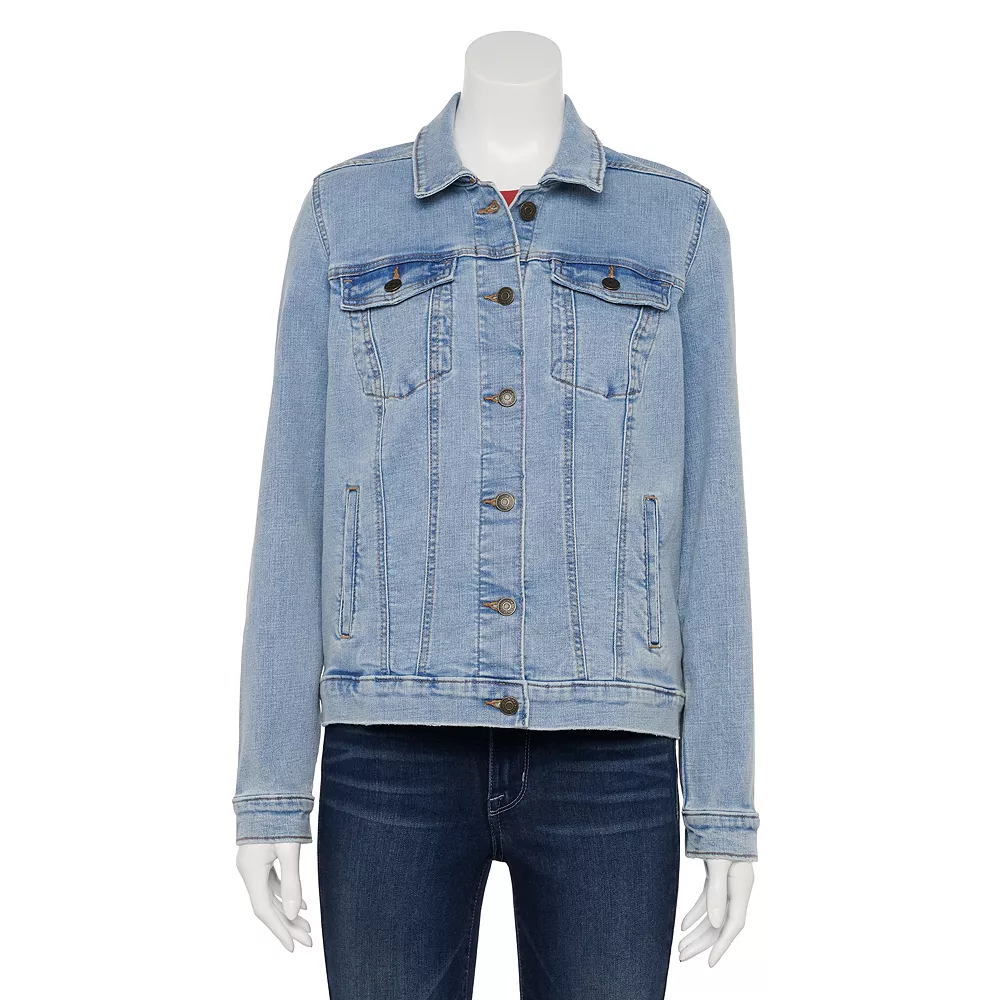 Petite Sonoma Goods For Life® Jean Jacket 4 Petite Sonoma Goods For Life® Jean Jacket - Image 2