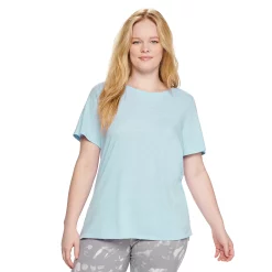 Plus Size Sonoma Goods For Life® Everyday Crewneck Tee -Sonoma Clothing Store 5259072 Light Blue